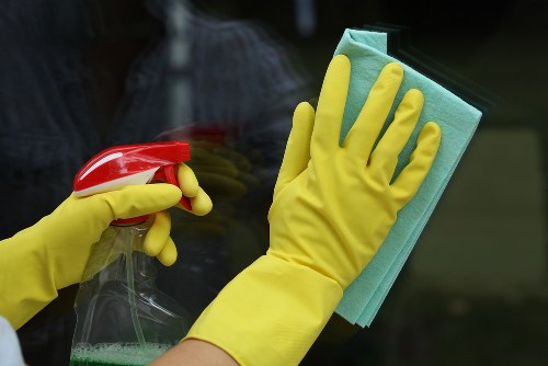 Cleaning complaint review process with documentation and service notes