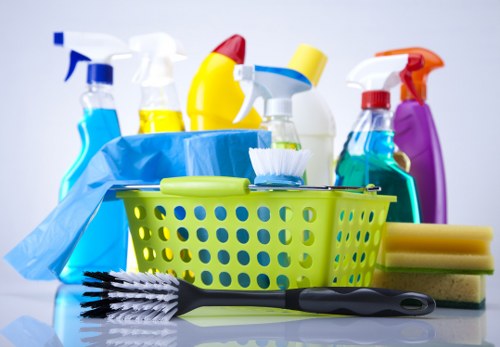 Cleaning professional maintaining a spotless Wandsworth home interior