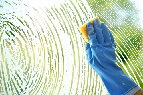 Professional oven cleaner in Wandsworth cleaning a kitchen oven