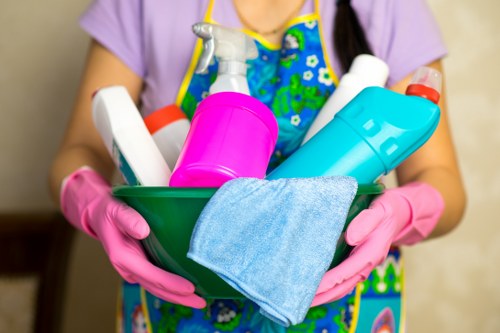 Fresh and tidy commercial workspace cleaned by local cleaners