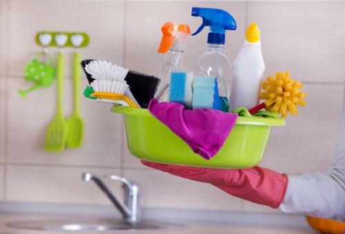 Reliable cleaner vacuuming a Wandsworth property