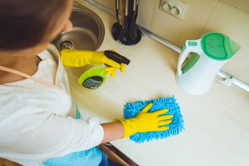 Waste handling and disposal rules for cleaning services